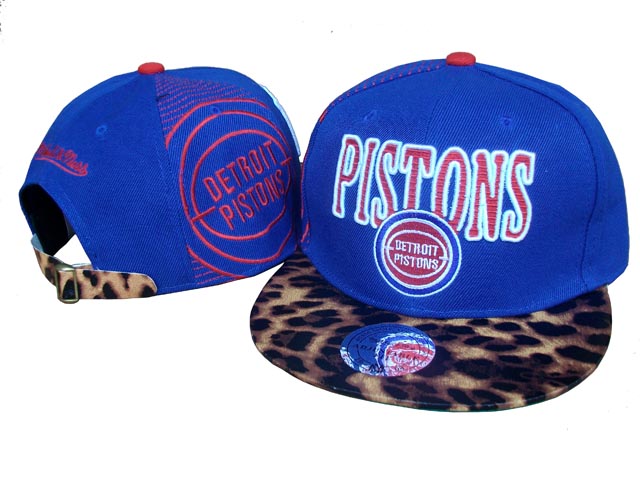 NBA Detroit Pistons Strap Back Hat NU01